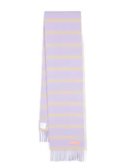 Acne Studios: Фиолетовый шарф 