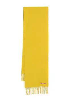 Acne Studios: Жёлтый шарф 