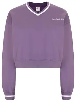 SPORTY & RICH: Хлопковая толстовка 