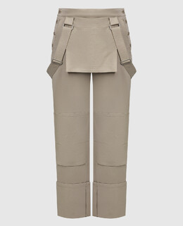 Max Mara: Бежевые брюки 