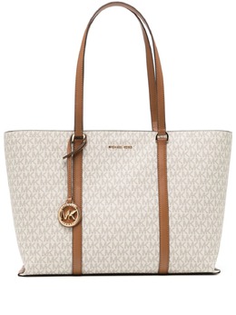 Michael Kors: Белая сумка-шоппер 