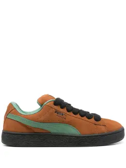 PUMA: Коричневые кроссовки  Suede