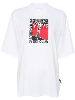 Palm Angels: Хлопковая футболка 