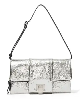 Proenza Schouler: Серебристая сумка 