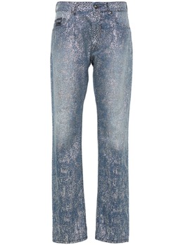 Versace Jeans Couture: Голубые джинсы 