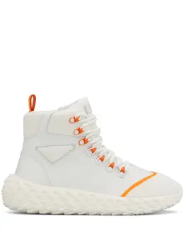 Giuseppe Zanotti: Белые кроссовки  Urchin