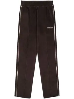 Sporty & Rich: Брюки из велюра 