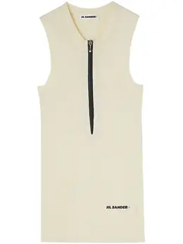 Jil Sander: Майка с принтом 