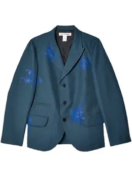 Comme Des Garçons Shirt: Однобортные пиджаки 