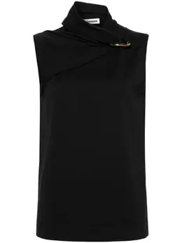 Jil Sander: Трикотажная майка 