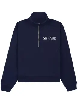Sporty & Rich: Синий свитшот 