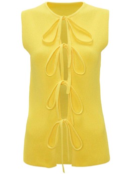 JW Anderson: Кружевное топ 