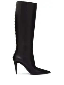 Valentino Garavani: Чёрные ботинки 