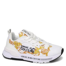 Versace Jeans Couture: Белые кроссовки 