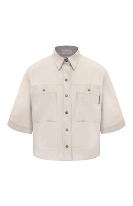 Brunello Cucinelli: Хлопковая рубашка 