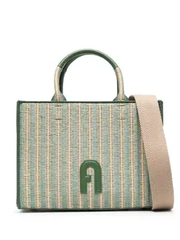 Furla: Зелёная сумка-шоппер  Opportunity