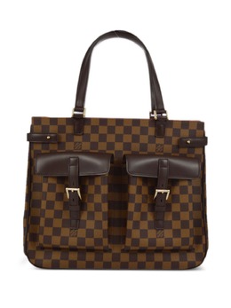 Louis Vuitton Pre-Owned: Коричневая сумка-шоппер 