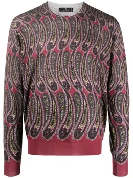 ETRO: Свитер с длинным рукавом 