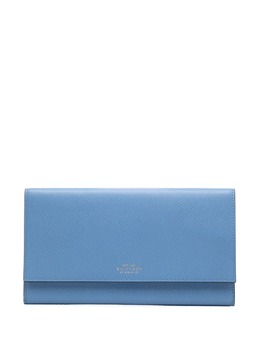 Smythson: Голубой кошелёк 