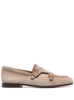 Santoni: Светлые туфли 