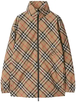 Burberry: Бежевая куртка 