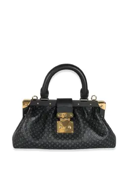 Louis Vuitton Pre-Owned: Чёрный клатч 