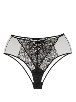 Fleur Du Mal: Чёрные трусы 