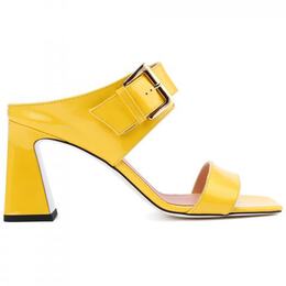 Pollini: Жёлтые босоножки 