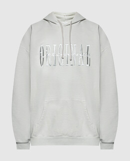 Vetements: Серая толстовка 