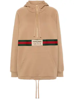 Gucci: Толстовка  Web в полоску