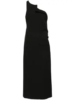 MM6 Maison Margiela: Чёрный топ 