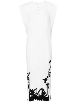 Lanvin: Платье миди 