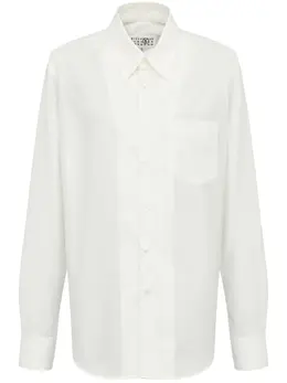 MM6 Maison Margiela: Хлопковая рубашка 
