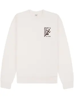 Sporty & Rich: Белый свитшот 