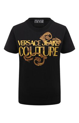 Versace Jeans Couture: Хлопковая футболка 