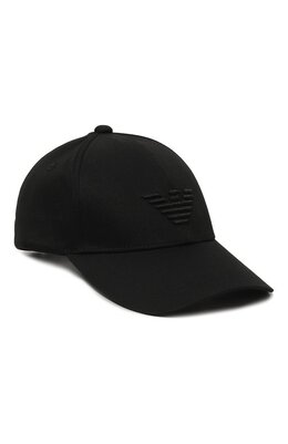 Emporio Armani: Чёрная кепка 