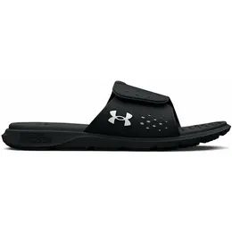 Under Armour: Чёрные шлёпанцы 