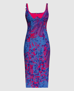 Versace Jeans Couture: Голубое платье 