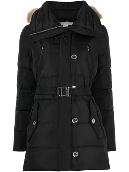Michael Michael Kors: Чёрное пальто 
