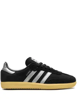 adidas: Чёрные кроссовки  Samba