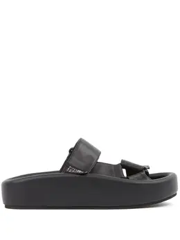 MM6 Maison Margiela: Чёрные сандалии 