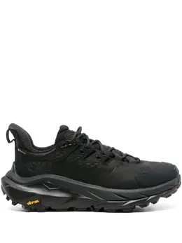 HOKA: Чёрные кроссовки 