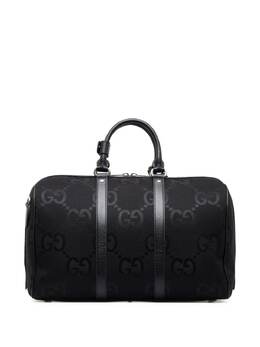 Gucci Pre-Owned: Чёрная спортивная сумка 