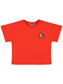 KENZO KIDS: Хлопковая футболка 