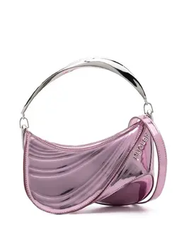 Mugler: Розовая сумка 
