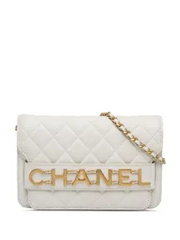 CHANEL Pre-Owned: Белый кошелёк 