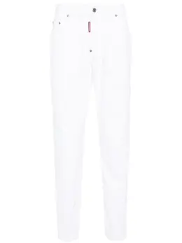Dsquared2: Белые джинсы  Skater