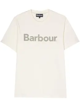 Barbour: Футболка с принтом 