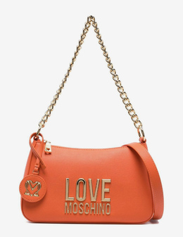 LOVE MOSCHINO: Оранжевая сумка 