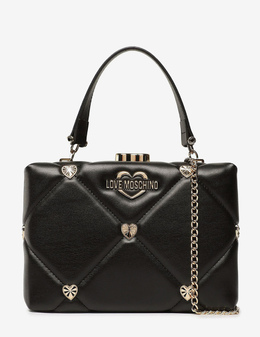 LOVE MOSCHINO: Чёрная сумка 